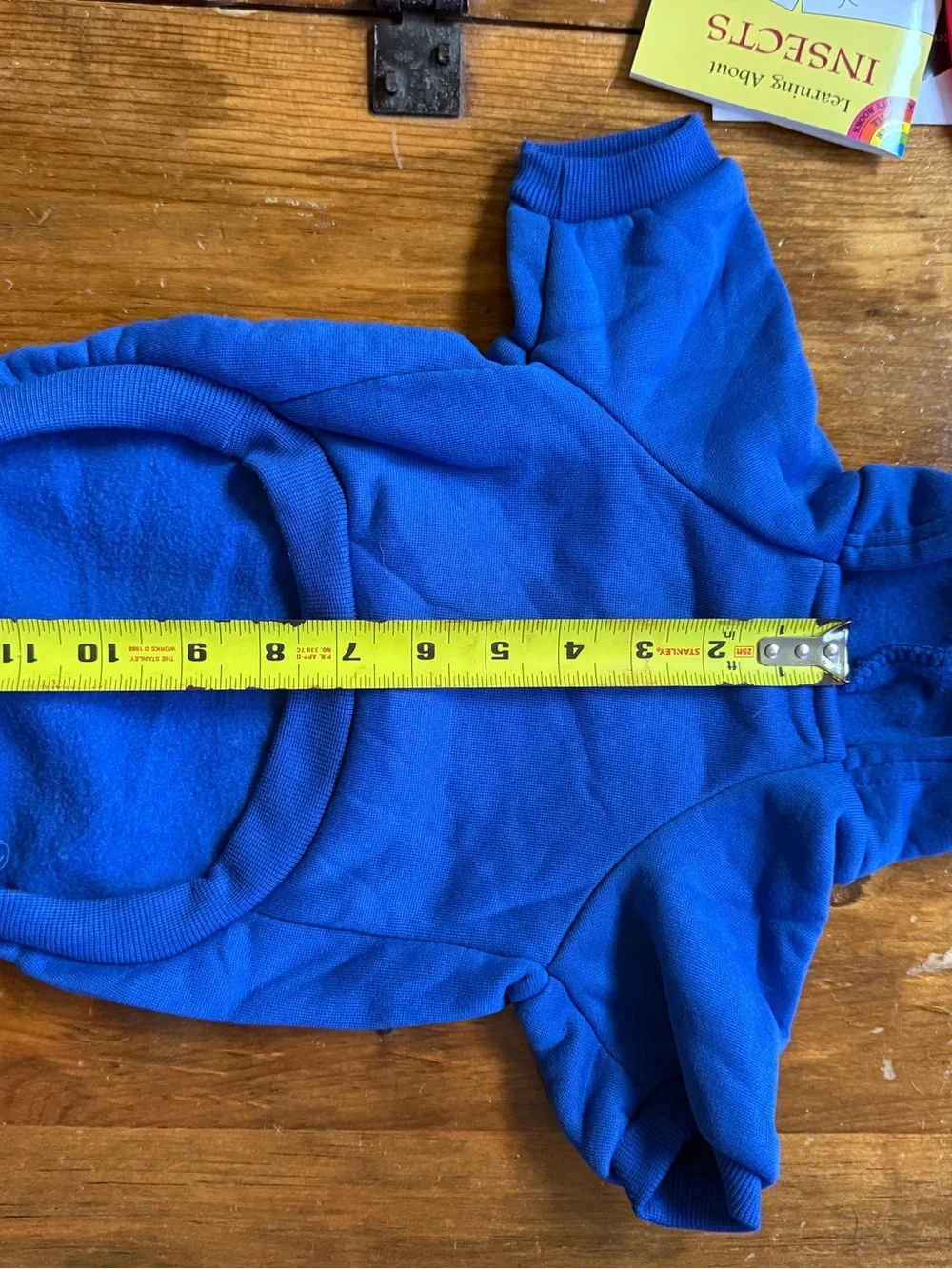 Blue 'I Give Free Kisses' Hooded Pet Shirt